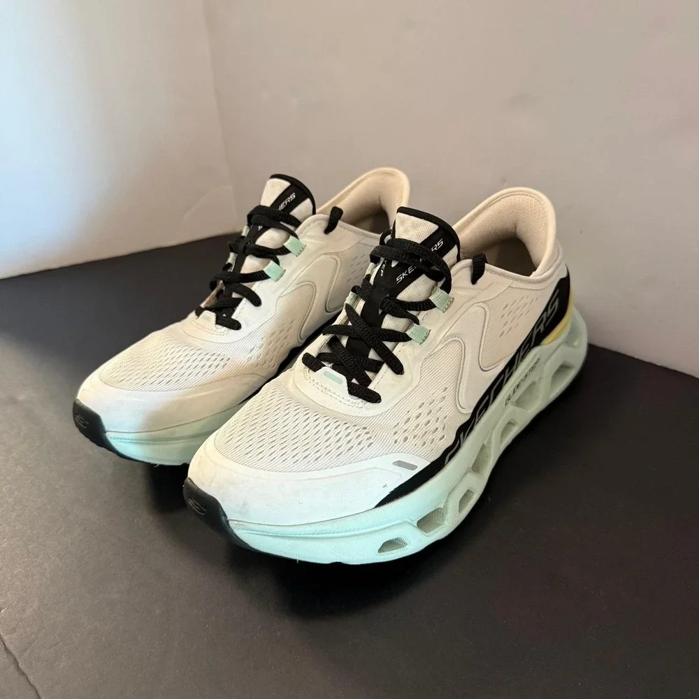 Skechers Hands Free Slip ins Glide Step Altus Sneakers White Multi Size 7.5